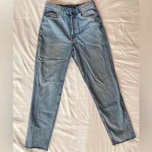 🤍H&M HIGH RISE JEANS!
